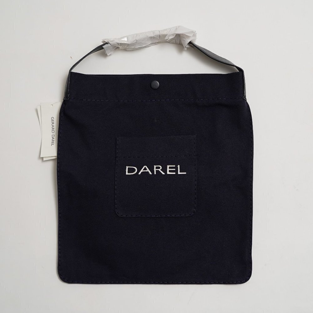 Gerard Darel Canvas Tote With Leather Strap